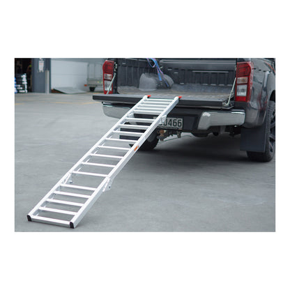 Whites Alloy Tailgate Folding Ramp 223x35cm 318kg Rated