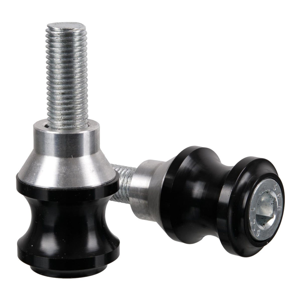 Whites Swingarm Bobbins - Black - 10mm x 1.25mm
