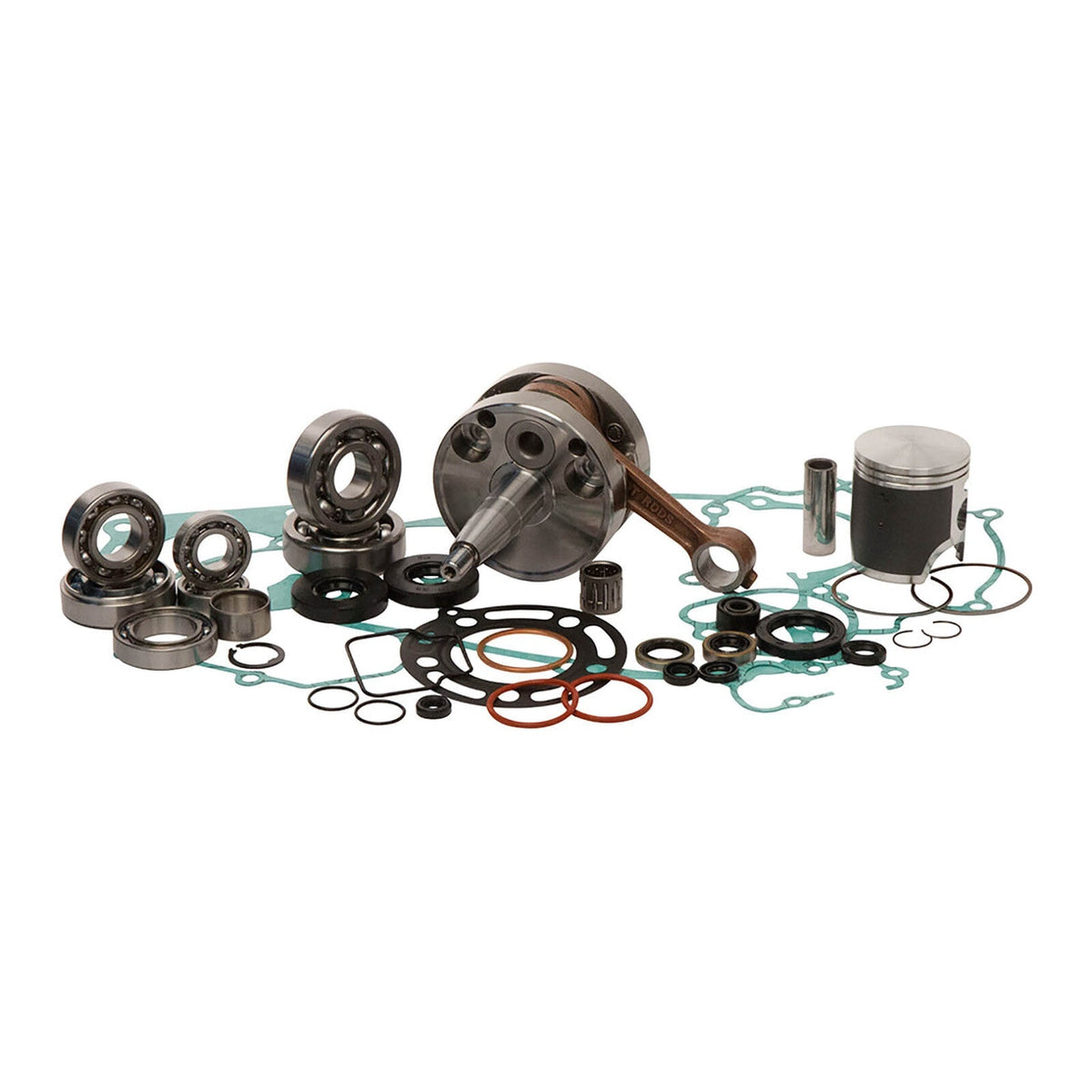 Wrench Rabbit by Vertex & Hot Rods Complete Engine Rebuild Kit - Kawasaki KX85 07-13
