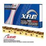XAM 420NSDC Chromized Chain - Gold / Gold