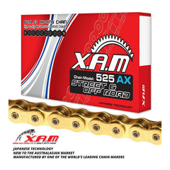 XAM Sprocket Kit Suzuki DR650 '96-'16 (525) X-Ring Gold 15/41