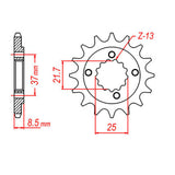 XAM Sprocket Kit Kawasaki KLX250S '09-'11 14/42