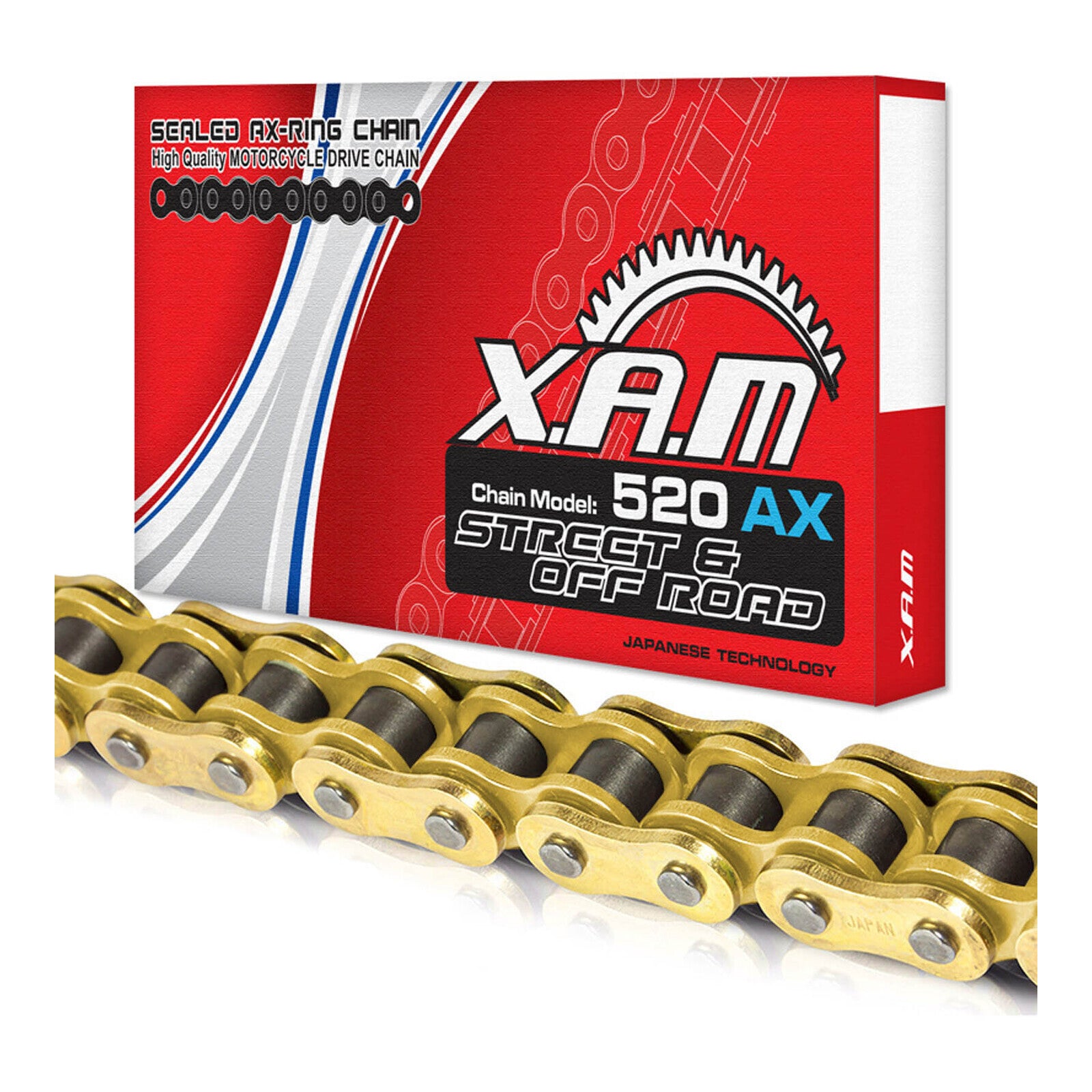 XAM Sprocket Kit Yamaha TT250 R '93-'95 - 520AX Gold 14/43