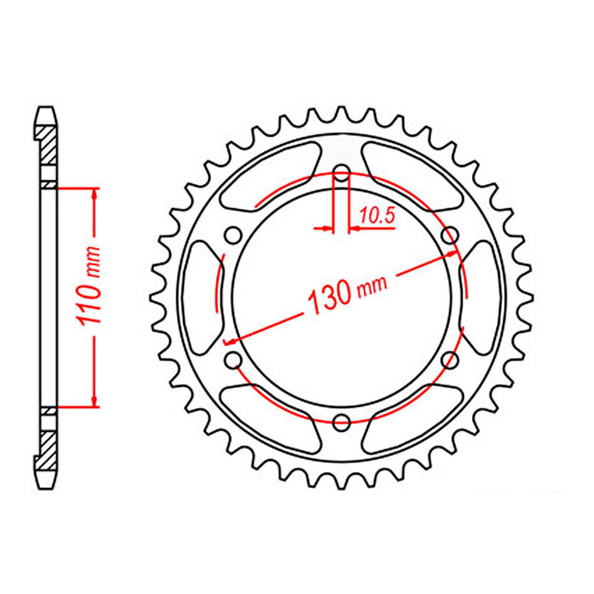 XAM Sprocket Kit Suzuki GSXR600 '11-'15 X-Ring Gold 16/43