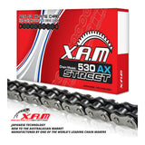 XAM Sprocket Kit Suzuki GSXR750 '90/'91 6 bolt X-Ring 15/43