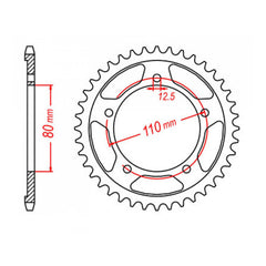 XAM Sprocket Kit Triumph Thunderbird 900 Trident X-Ring 17/43