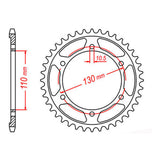 XAM Sprocket Kit Yamaha YZF-R1 '06-'08 X-Ring 17/45