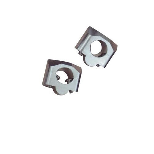 X Tech MXC-3 Bar Mount 22.2mm (7/8) Silver -Fits On Top of OEM Clamps 20mm High
