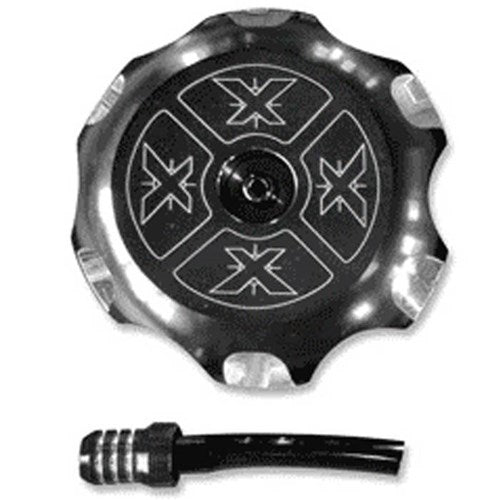 Xtech Gascap YZ 03-/YZF 03-/KX 05-08/KXF 06- Black