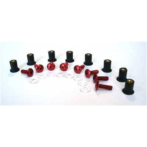 X Tech Screen Screws Silver Set/8