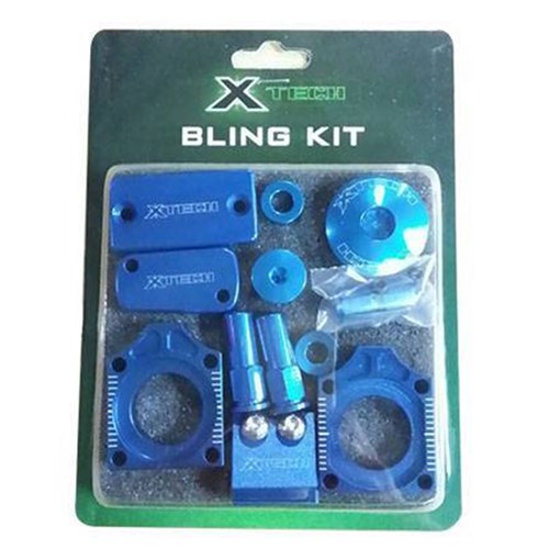 X TECH BLING KIT YAMAHA YZ450F 10-13 BLUE