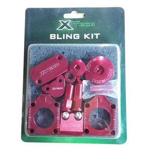 #X TECH BLING KIT YAMAHA YZ450F 10-13 RED