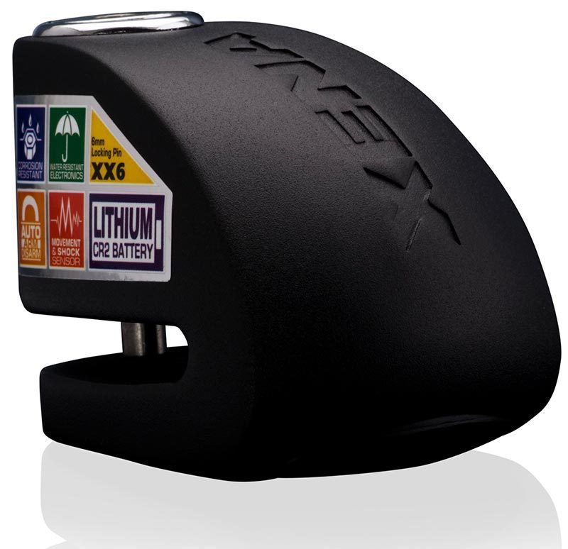 Xena XX10-BK Alarmed Disc Lock - Black XX10-BK