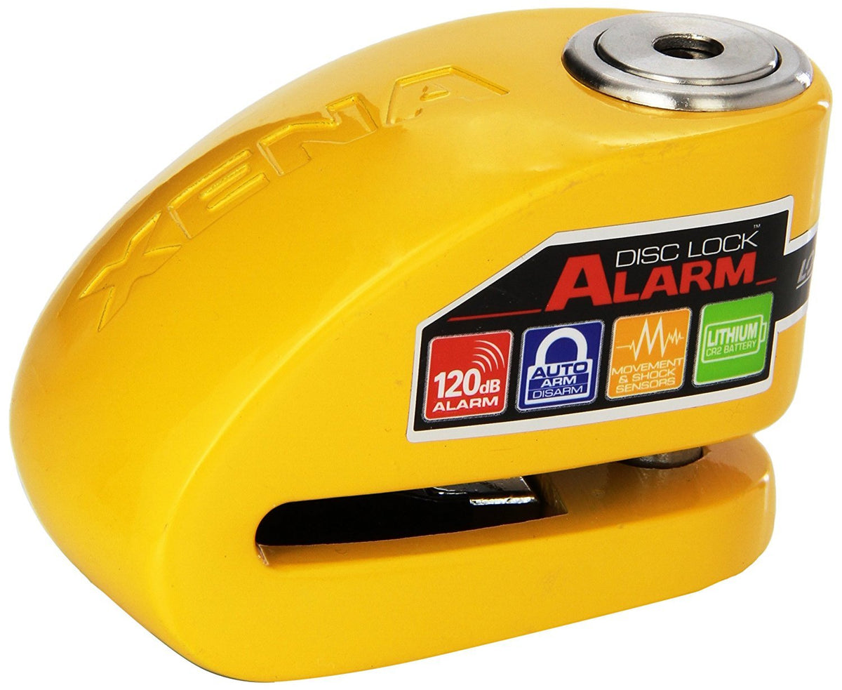 Yellow Disc Lock 10mm Double Locking Pin XX10-Y