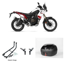 V36 Wizard Black Topbox Kit TENERE 700 - XTZ690 - T7 19-25 - Y130V36BPBLK