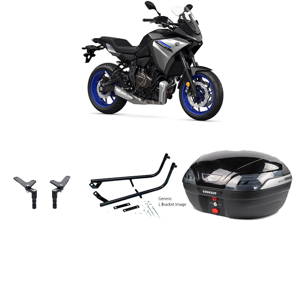 S48 Astra Black Topbox Kit TRACER 7 23-25 - Y136S48BPBLK