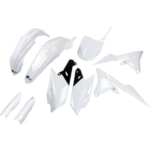 UFO YZF 250 14-18/450 14-17 FULL PLASTICS KIT (WHT) (WAS YAKIT318E046)
