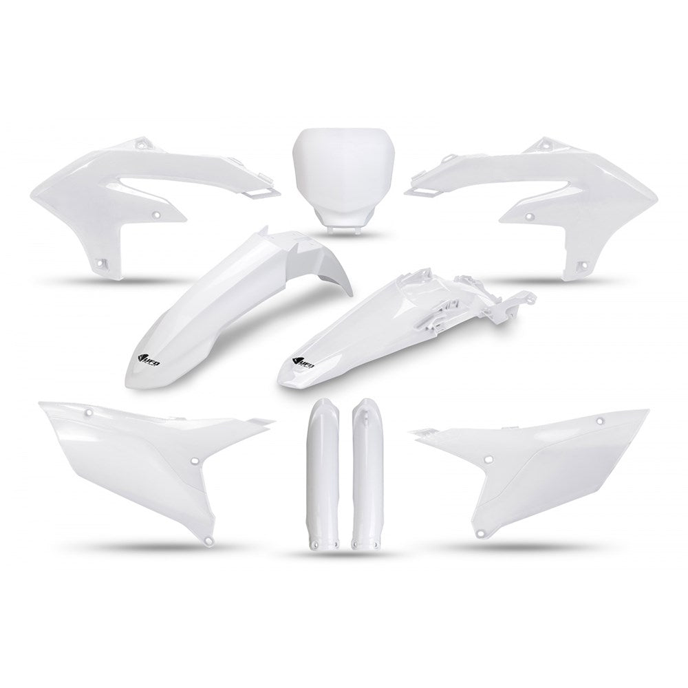 UFO Yamaha YZF250 2024/YZF450 23-24 Full Plastics Kit (WHT)