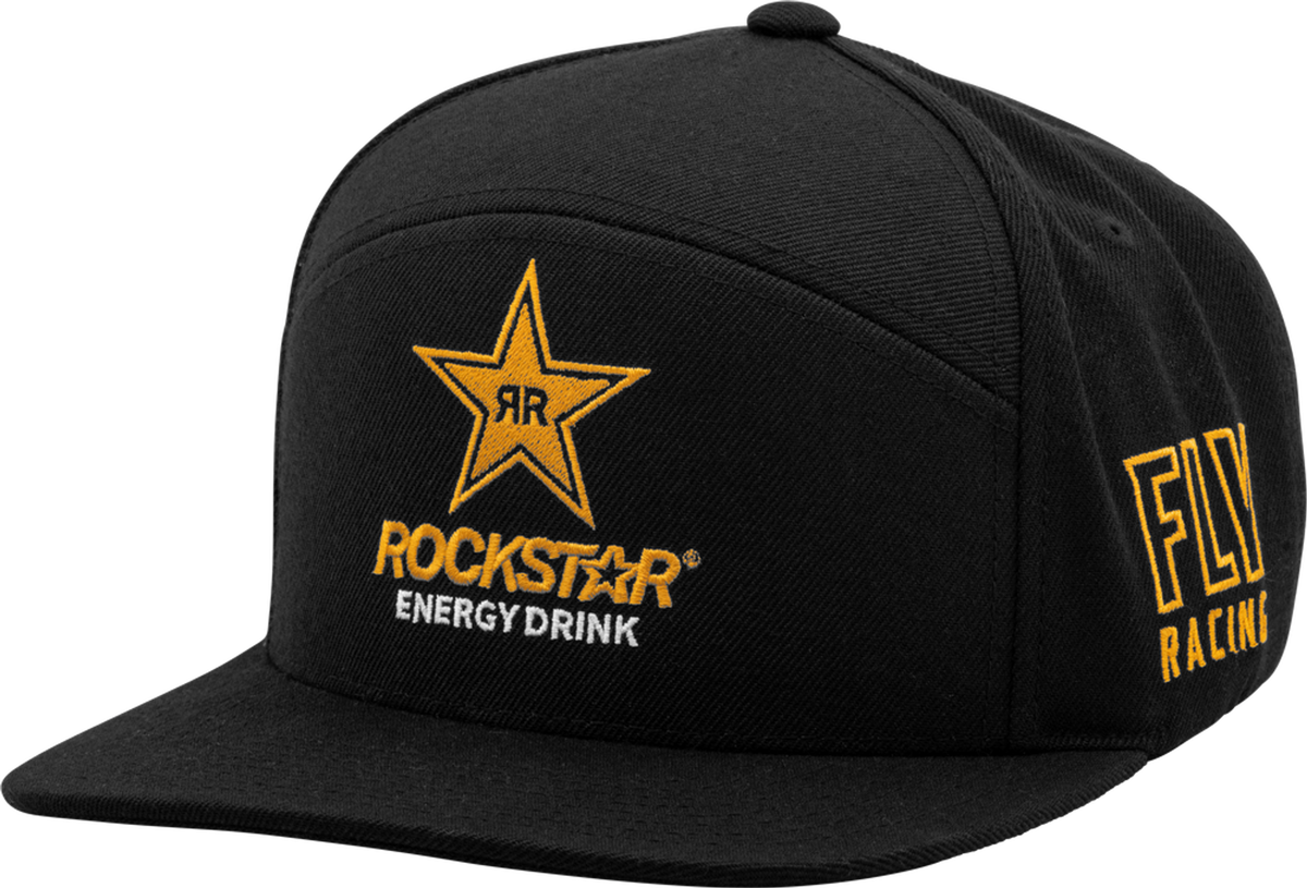 Fly Racing Cap - Rockstar - OSFM - Black/Gold