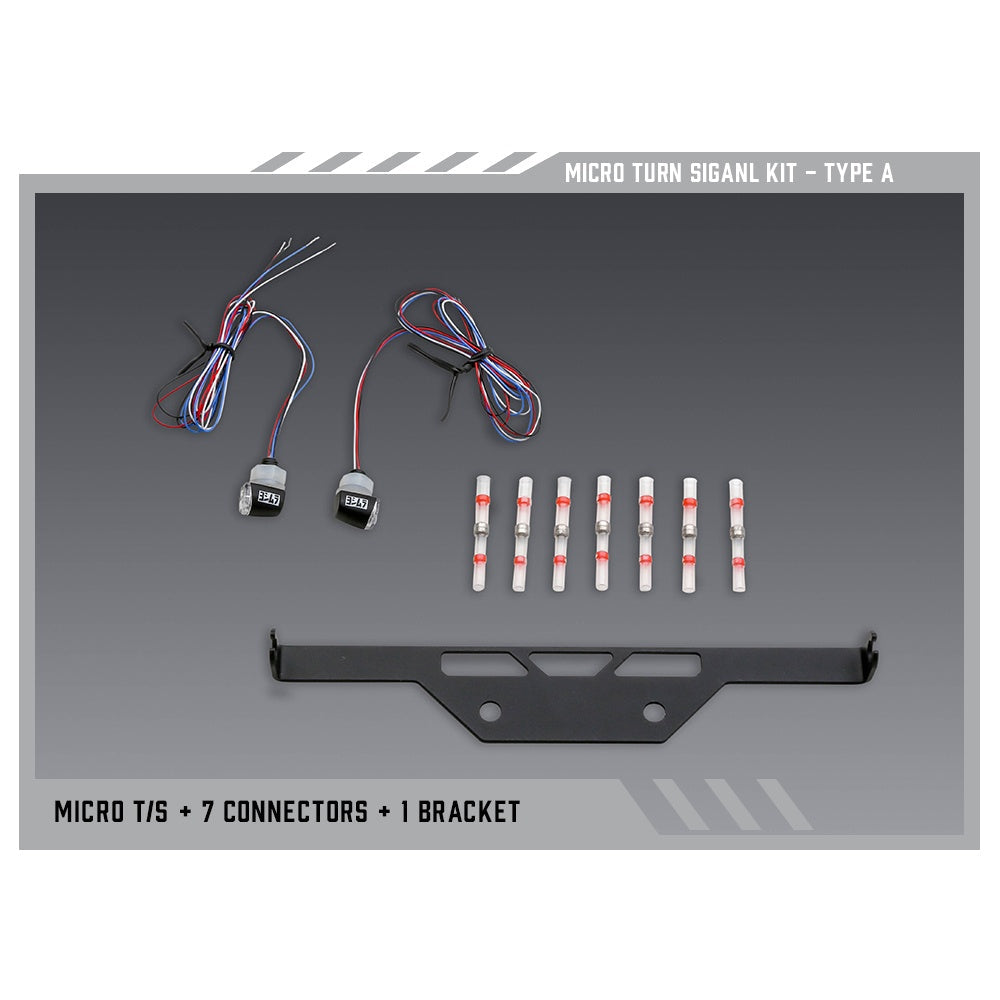 Yoshimura Type A Micro Signal Kit for V2 Fender Eliminators