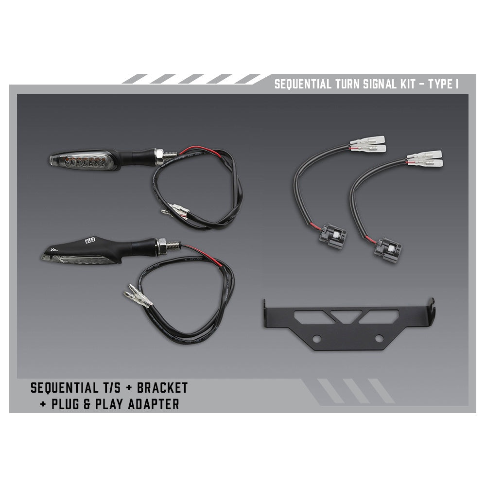 Yoshimura Type I Sequential Signal Kit for V2 Fender Eliminators