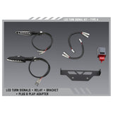 Yoshimura Type A Standard LED Signal Kit for V2 Fender Eliminators