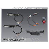 Yoshimura Type E Standard LED Signal Kit for V2 Fender Eliminators