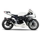 Yoshimura GSX-R600/750 11-24 Race R-77 Stainless Full Exhaust, w/ Carbon Fiber Muffler