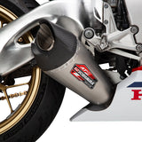 Yoshimura CBR1000RR/SP/SP2 17-25 AT2 Stainless Slip-On Exhaust, w/ Stainless Muffler
