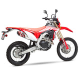 Yoshimura HONDA CRF450L/X 19-22 RACE RS-4 Stainless Full System, w/ Aluminium Muffler(International Models Only)