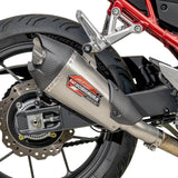 Yoshimura CB750 2025 AT2 Stainless Slip-On Exhaust - Stainless Muffler