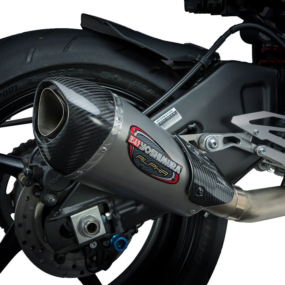 Yoshimura FZ-10 17/MT-10 18-21 Race ALPHA T Stainless 3/4 Exhaust, w/ Stainless Muffler