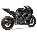 Yoshimura FZ/MT-07 15-25 / XSR700 18-24 / R7 22-25 Race R-77 Stainless Full Exhaust, w/ CF Muffler