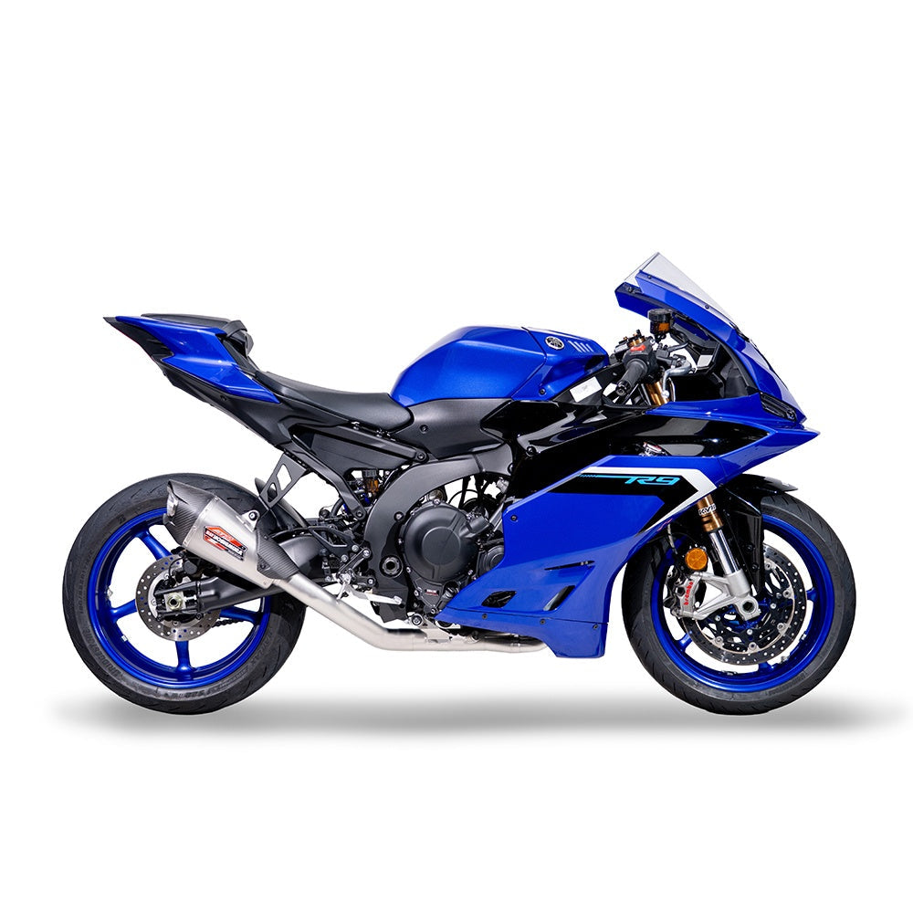 Yoshimura R9 2025 Race AT2 Stainless Full Exhaust, w/ Stainless Muffler