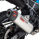Yoshimura IBEX / MT 450 2025 RS-12 ADV Stainless Slip-On Exhaust w/ Stainless Muffler