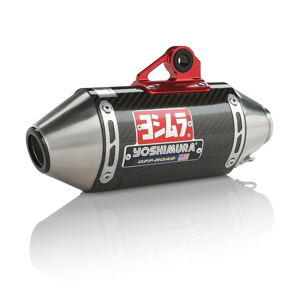 Yoshimura CRF50F 04-24/XR50 00-03 RS-2 Stainless Full Exhaust, w/ Carbon Fiber Muffler