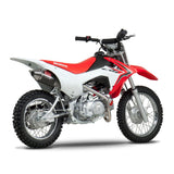 Yoshimura CRF110F 13-18 RS-2 Stainless Full Exhaust, w/ Carbon Fiber Muffler
