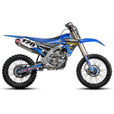 Yoshimura YZ450F 14-17 RS-4 Stainless Full Exhaust, w/ Aluminium Muffler