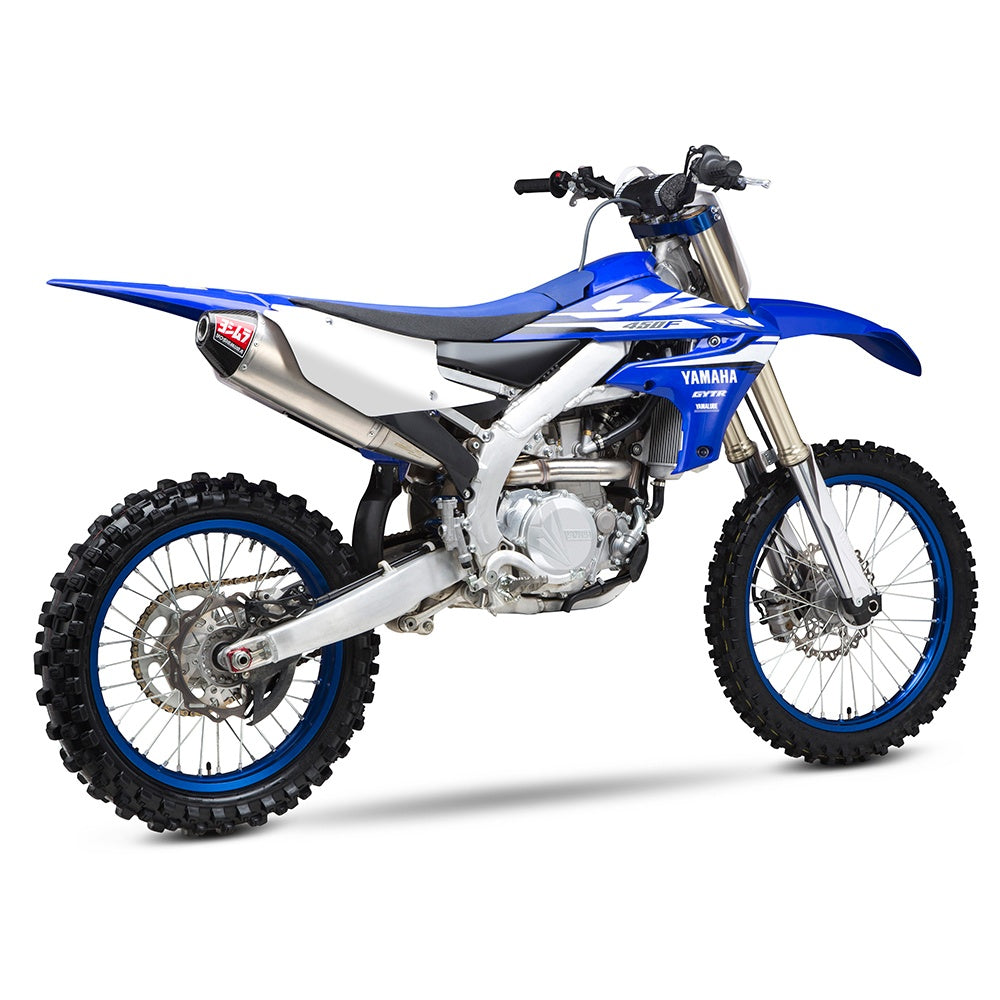 Yoshimura YZ450F 18-19 / WR450F 19-20 / YZ450FX 19 RS-4 Stainless Full Exhaust, w/ Aluminium Muffler