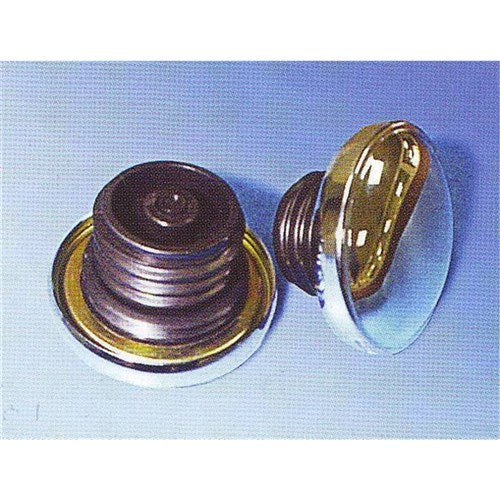 Zodiac Gas Cap Vented A/H Chrome Screw-IN