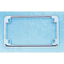 Zodiac Lic Plate Frame Chrome