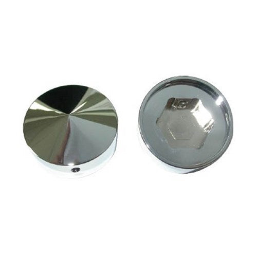 #Zodiac Pointed Stem Nut Cover Chrome ALUM