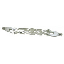 Zodiac Shiftrod Skull (D) 9 IN Billet CHR