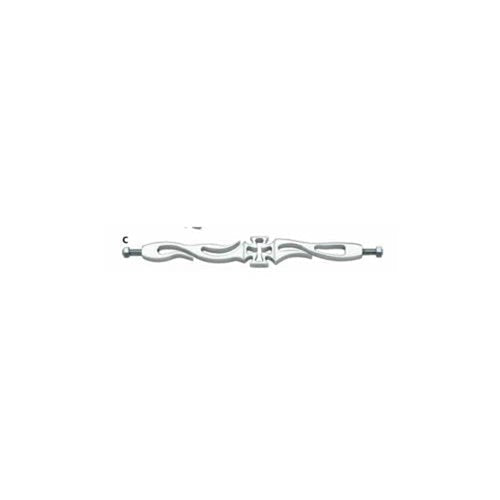 #Zodiac Shiftrod Maltese/Flame 11-3/4 IN Billet CHR
