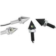 Zodiac Mini LED Lic Plate Lights Pointed BLK