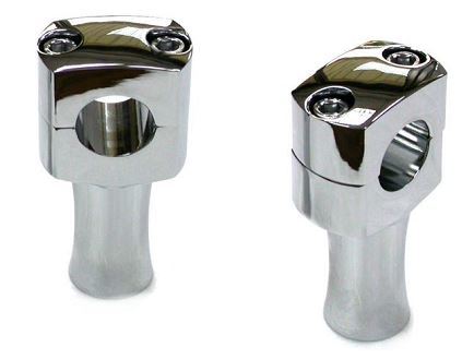 Zodiac Risers Post Style 3 Chrome