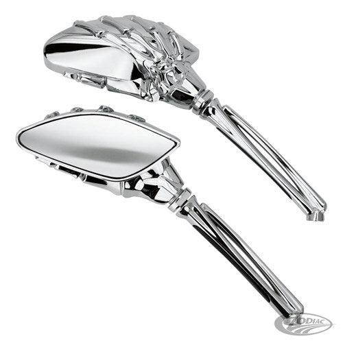 #Zodiac Mirrors Mini Reaper Set Chrome