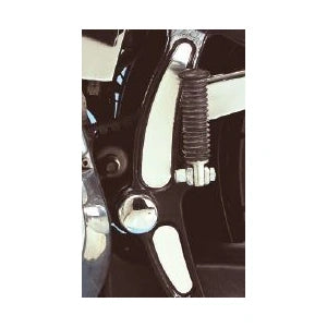Zodiac Frame Inserts Softail Chrome