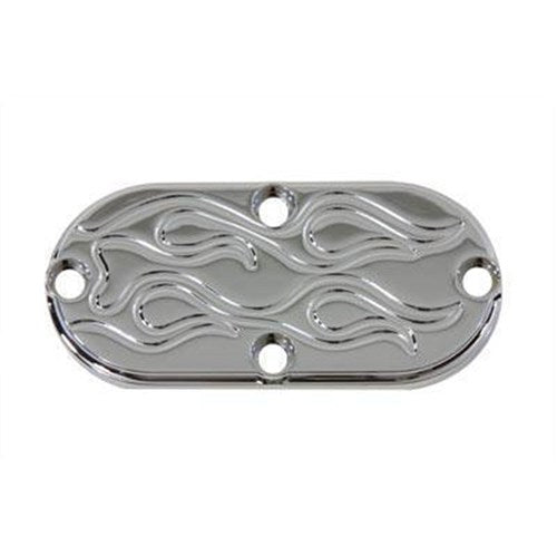 Zodiac Flamed Oval Inspection Cover CHR