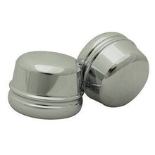 Zodiac Axle Covers Front Chrome FXD 04-07 FLT 00-07